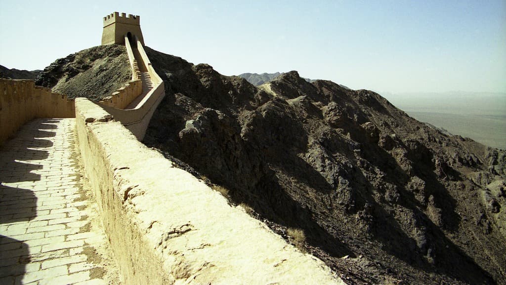 La Grande Muraille à Jiayuguan